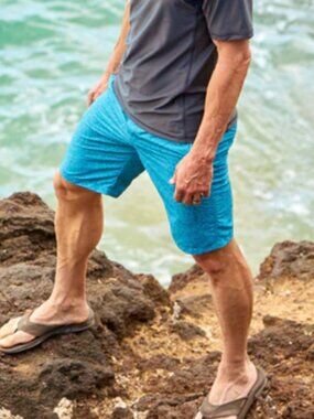 Men's Retro Board Shorts Swim Trunks Bathing Suit Big & Tall Man Size 4XL